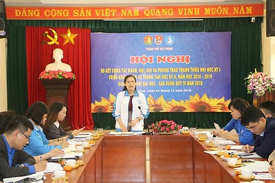 Hội nghị Sơ kết công tác Đoàn, Hội, Đội và phong trào thiếu nhi học kỳ 1, triển khai nhiệm vụ trọng tâm học kỳ 2, năm học 2018 - 2019; giao ban khối Đại học, Cao đẳng quý IV năm 2018